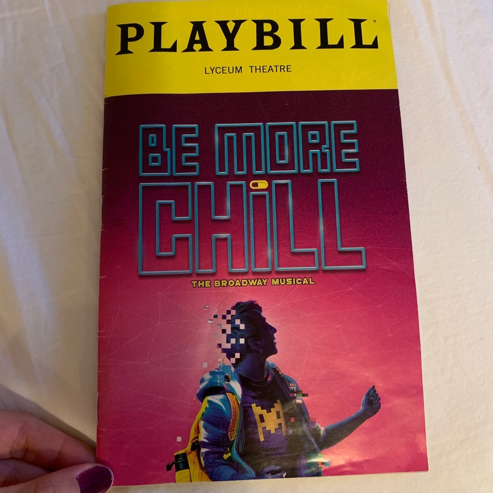 Be More Chill Playbill
